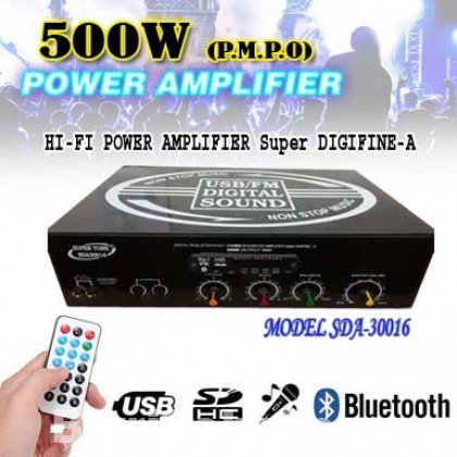 Hi-Fi AMPLIFIER STEREO BLUETOOTH M.P 500W